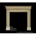 Yellow Sand Stone Fireplace (FPS-F128)